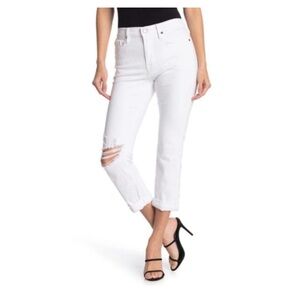 Frame Le Beau White Jeans - 28
